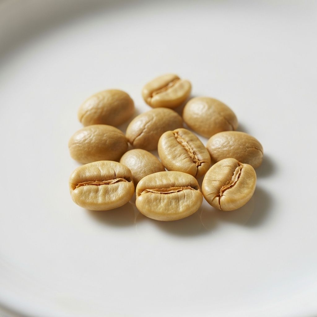 Kenianische leicht geröstete Kaffeebohnen